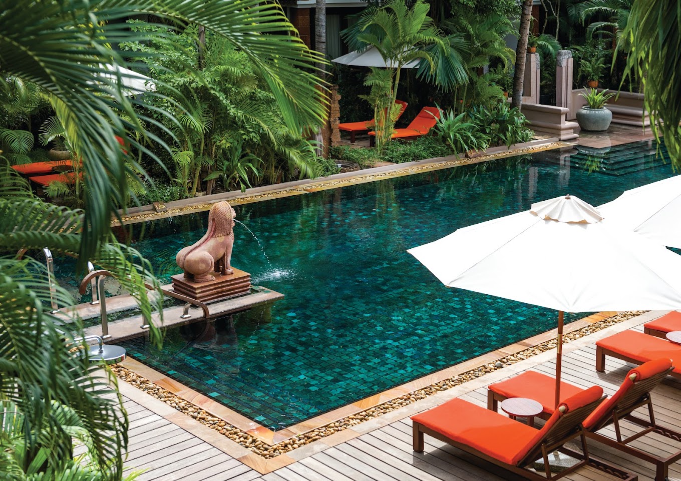 Belmond La Résidence d’Angkor avec sa piscine