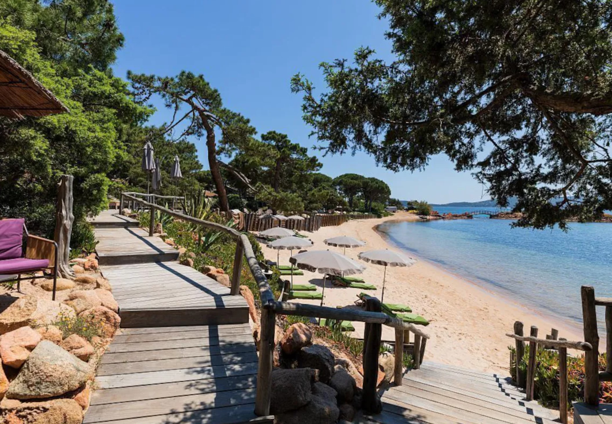 Grand Hôtel de Cala Rossa en corse avec spa 5 etoiles