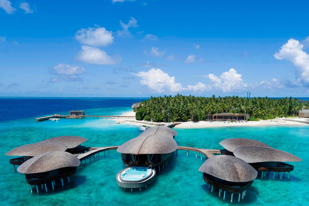 St. Regis Maldives Vommuli Resort avec piscine privée et spa