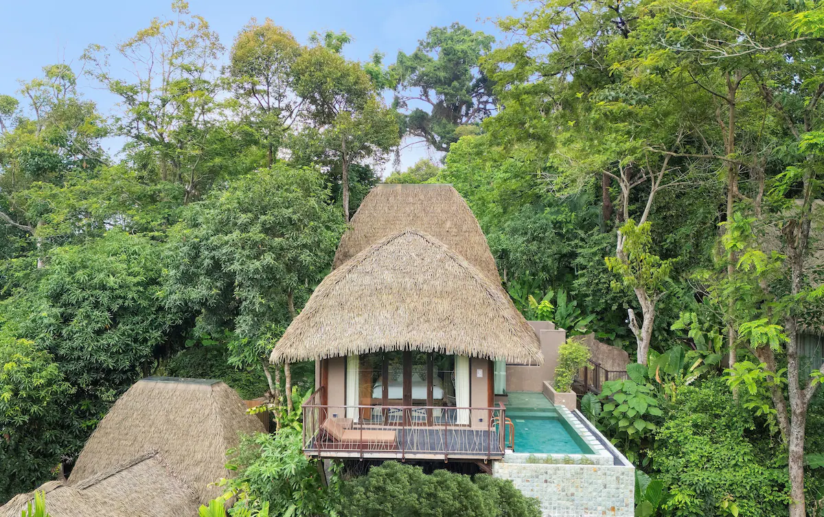 hotel Keemala chambre aves piscine privée dans les arbres