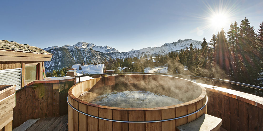 apogee courchevel penthouse jacuzzi privatif