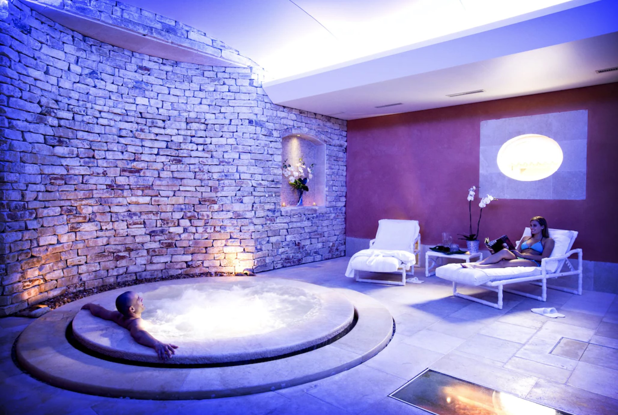 Auberge de Cassagne & Spa Espace de soins pour les couples, sauna, bain à remous dans le vaucluse