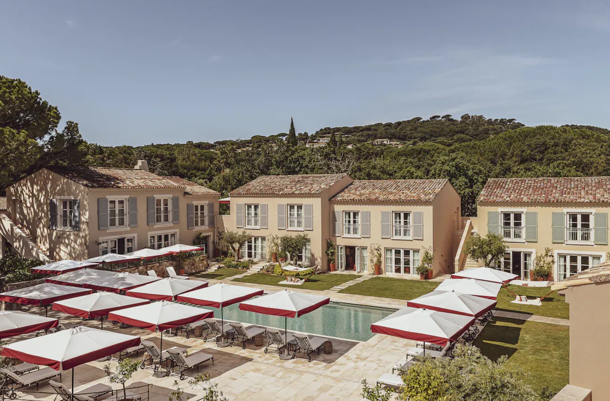 Hotel Lou Pinet avec spa, à Saint-Tropez, var