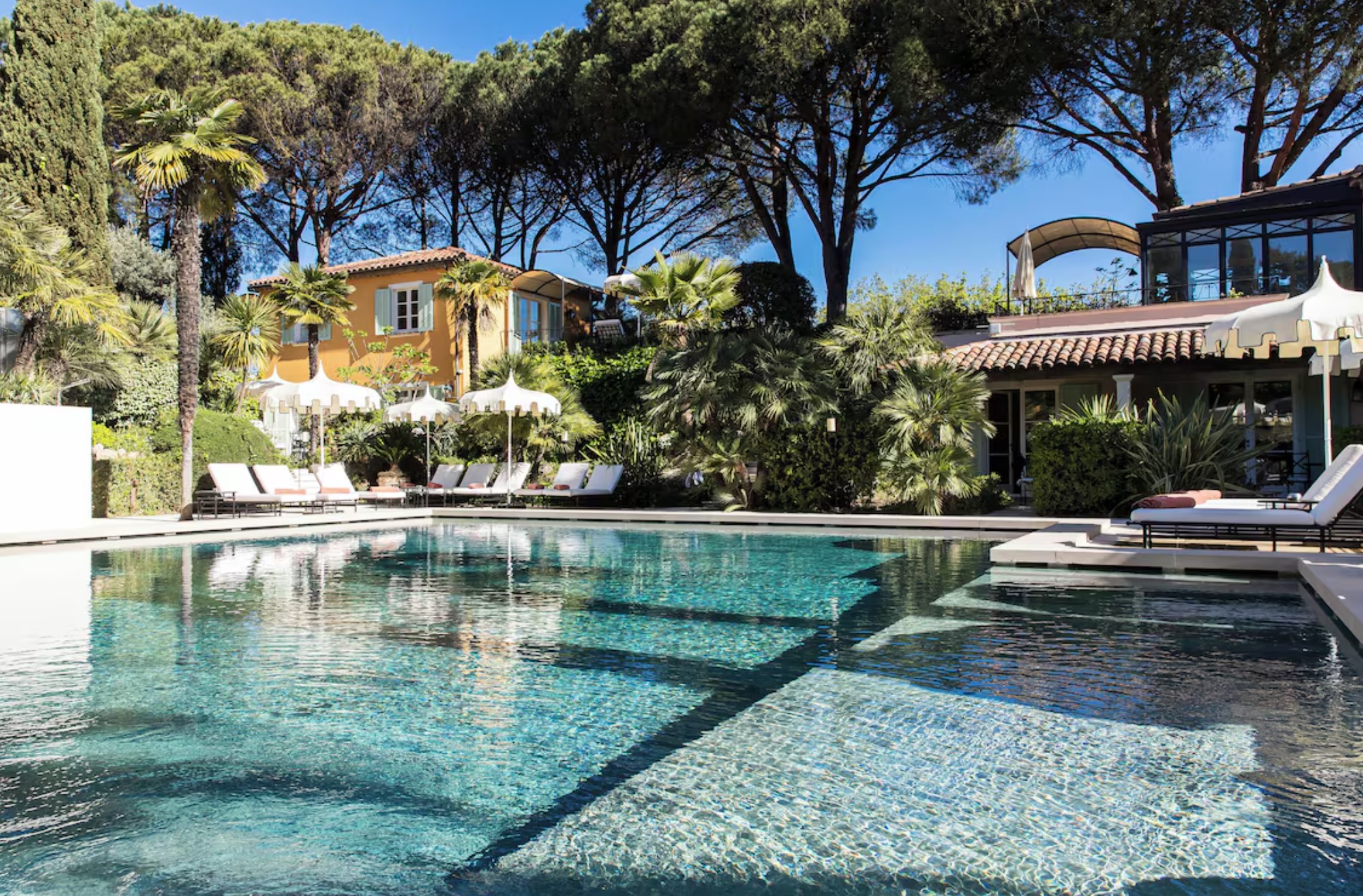 Hotel grand luxe La Bastide de Saint Tropez var